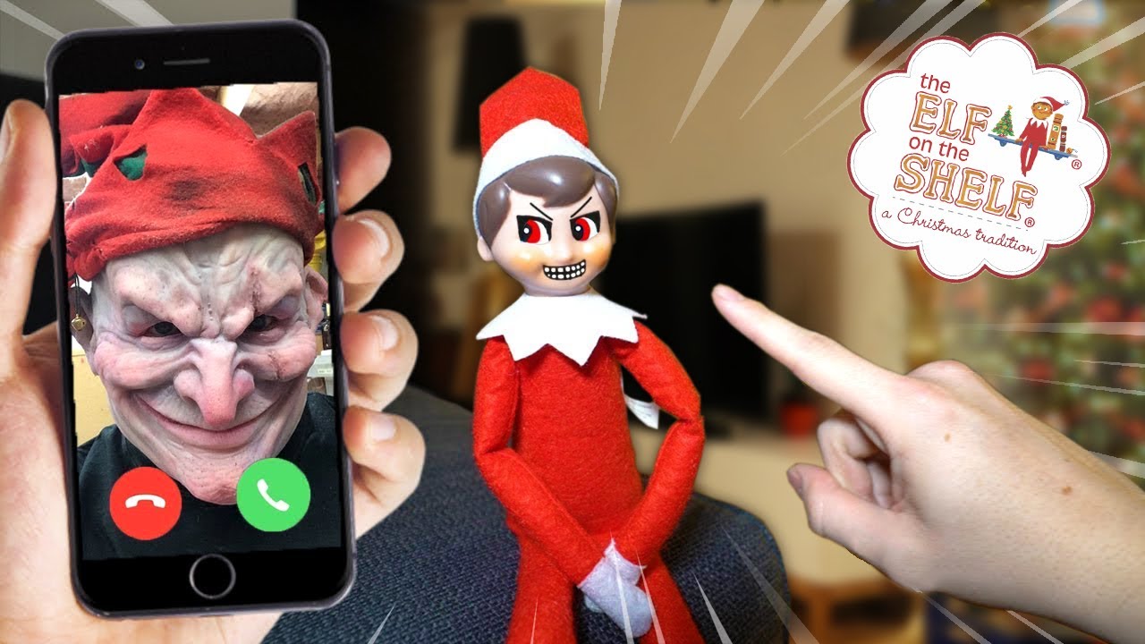 ELF ON THE SHELF ANRUFEN um 3 UHR NACHTS auf FACETIME (geht schief)