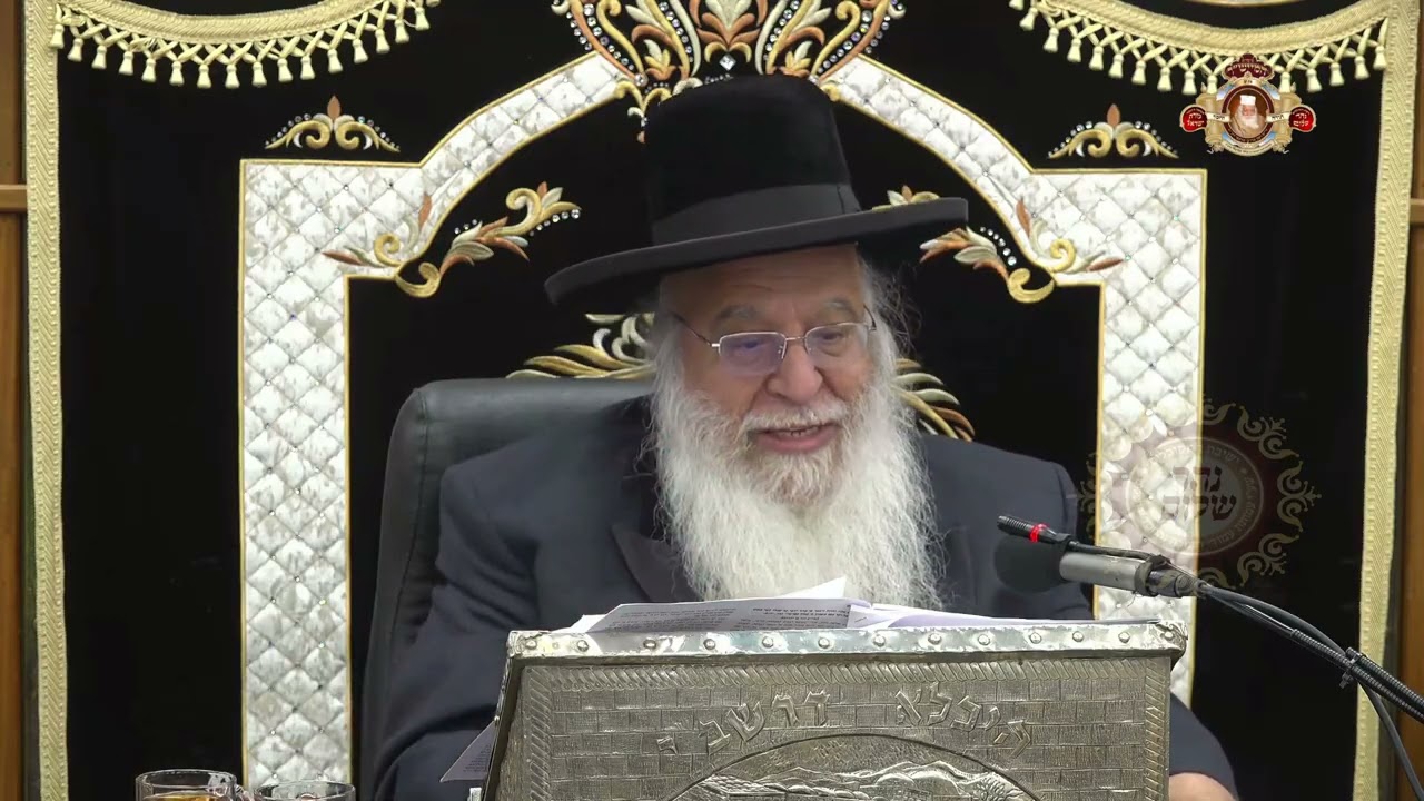 השיעור השבועי בפרשת ויגש - נר שמיני של חנוכה התשפ