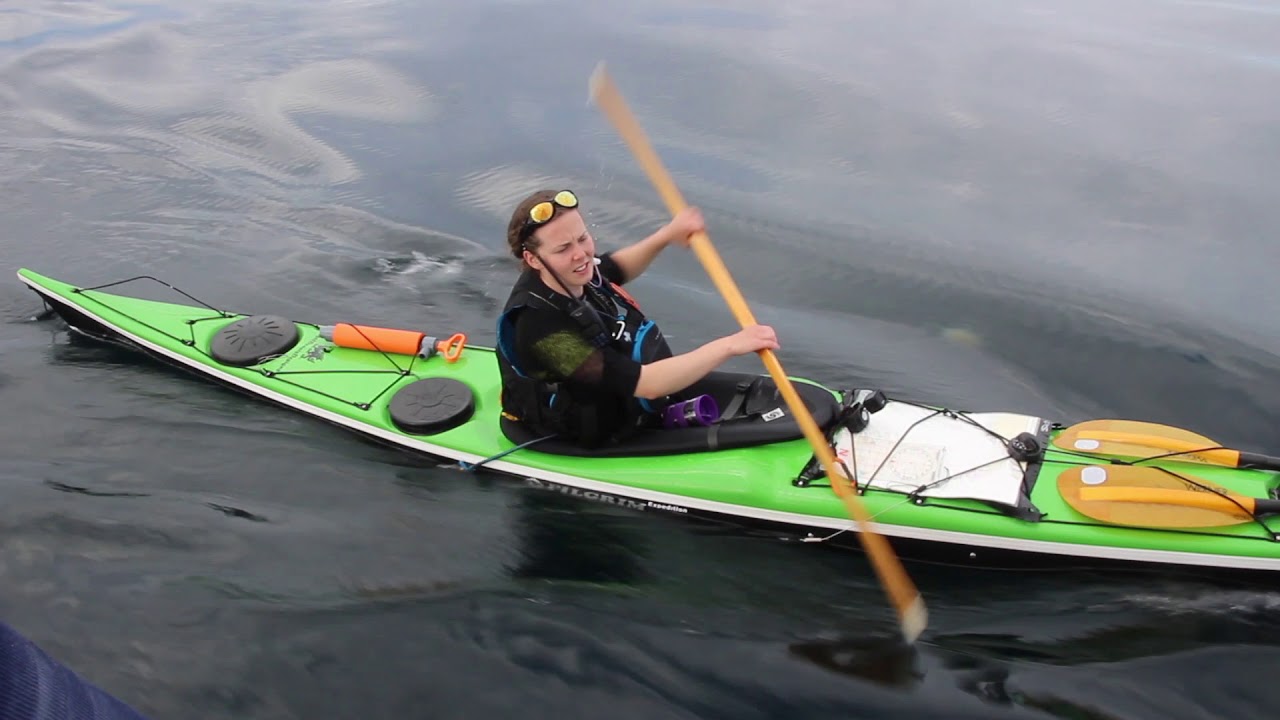 Crossing Skagerak solo in kayak