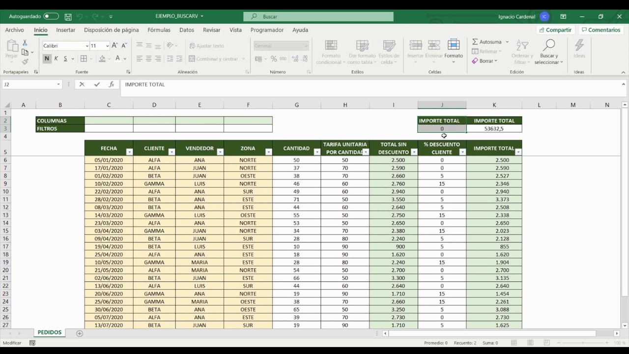 The Influexcel #5 - La funci&oacute;n de Excel BDSUMA para realizar consultas r&aacute;pidas