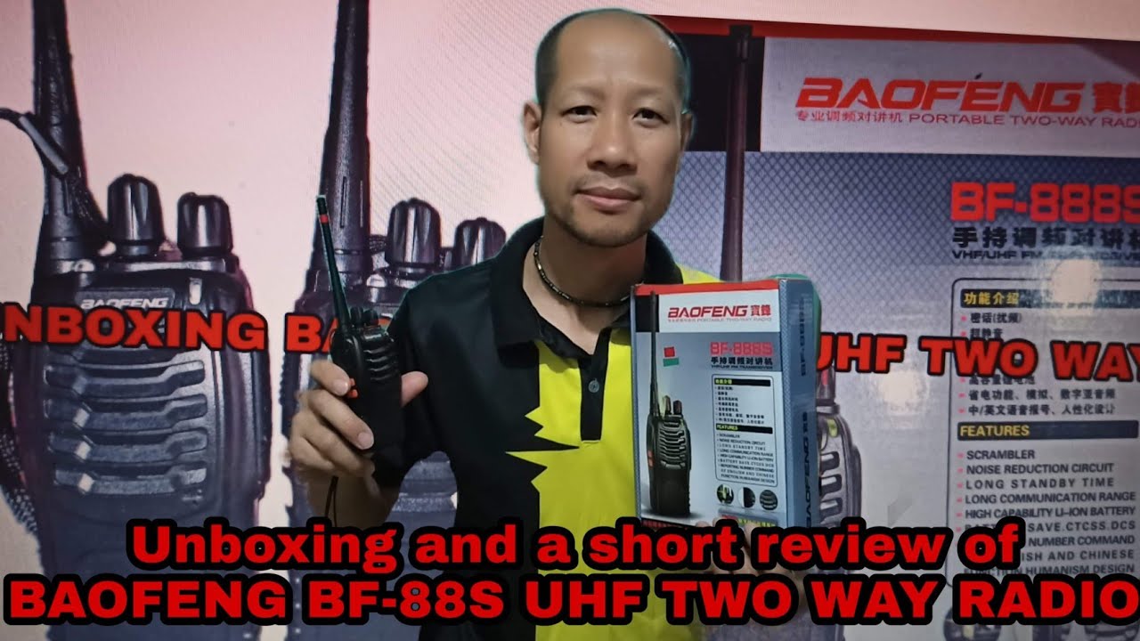 Baofeng BF888S UHF Two Way Radio (|Unboxing and a short Review) | SWEEPER RIDER