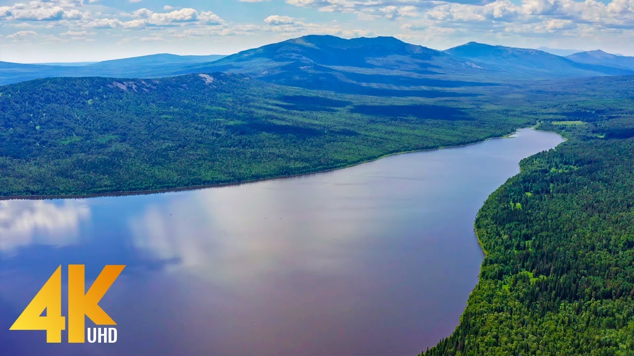 The Beauty of Zyuratkul from Above in 4K - Expedition to South Ural - Short Preview Video