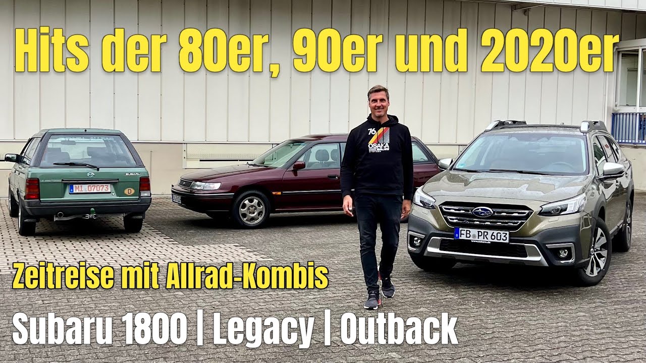 Subaru 1800 Super Station, Legacy, Outback: Kombi-Klassiker mit Allrad und Boxermotor | Test