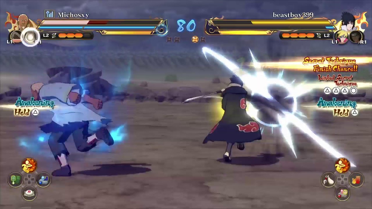 I Can't be Stopped in Naruto storm connections Live (on Ps5)