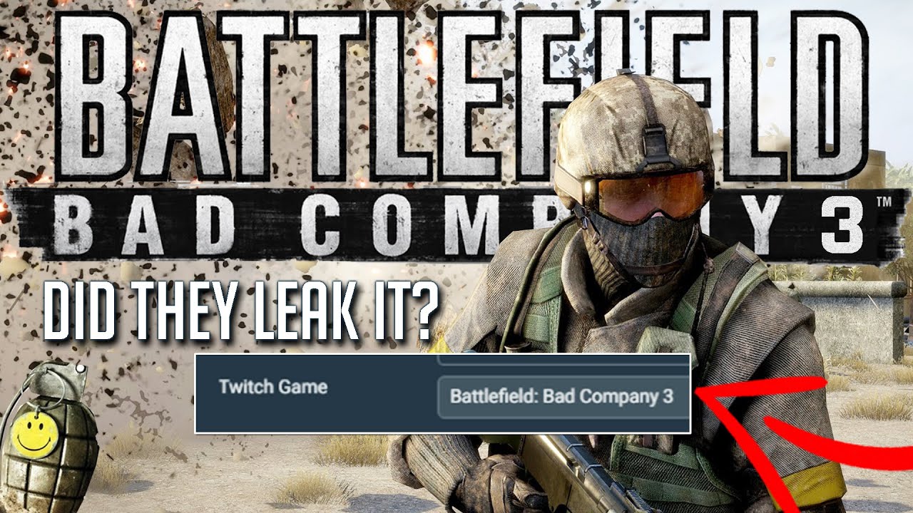 Battlefield Bad Company 3 leak - a return to a classic series?