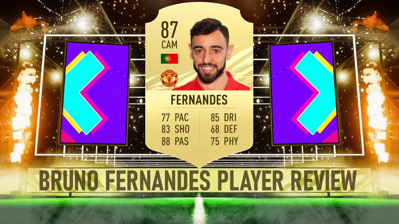 FIFA 21 | BRUNO FERNANDES (87) PLAYER REVIEW