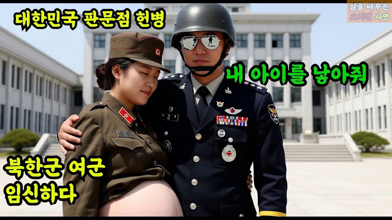 20대 판문점 북한여군, 한국 헌병과 눈맞아 목숨걸고 탈북 후 임신까지 당하다