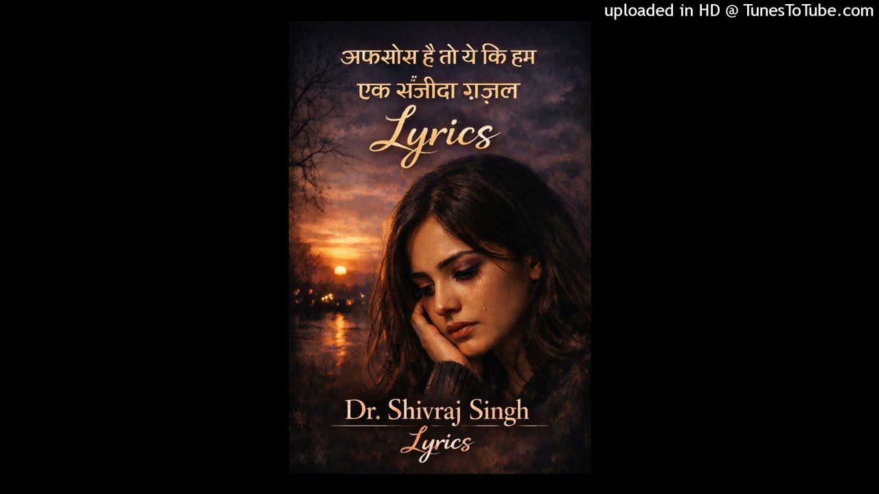 अफसोस है ये कि हम क्या से क्या बने, Sad Gazal 