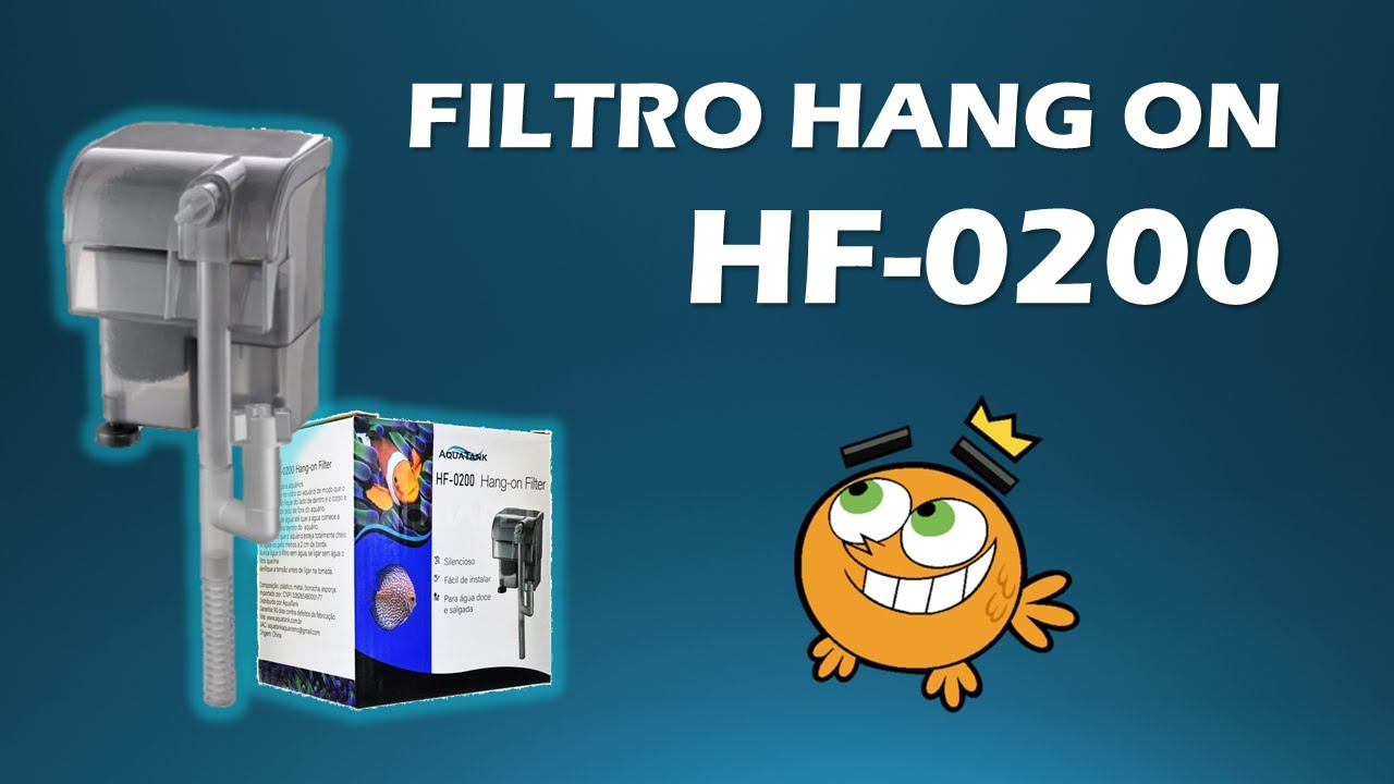 UNBOXING FILTRO HANG ON AQUATANK HF 0200 / HF 200