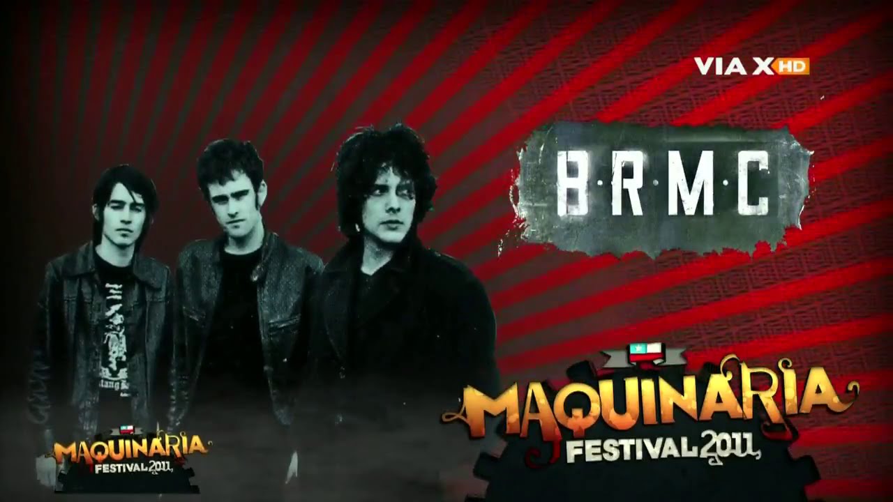 Black Rebel Motorcycle Club - Live At Maquinaria Festival - Santiago De Chile ( 11/12/2011 ) HD 720p