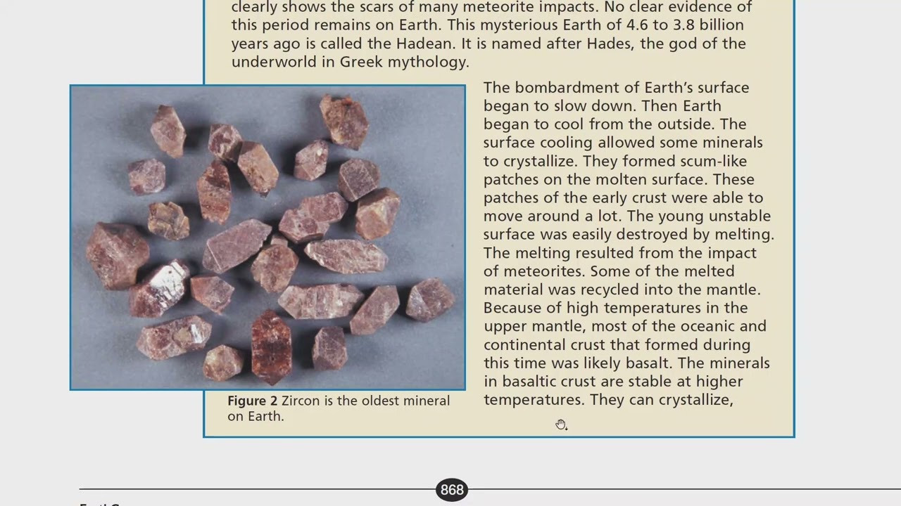 The evolution of geosphere - Part 2 - Geologic history of geosphere
