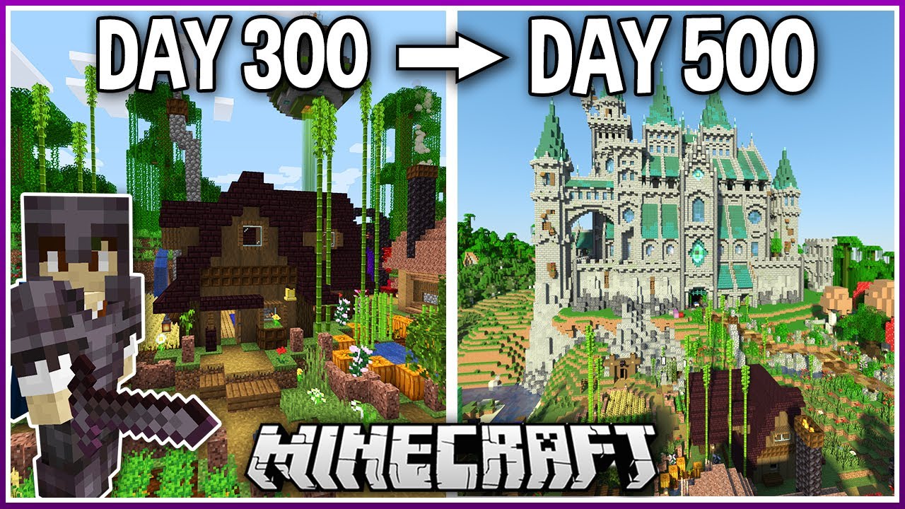 I Played Minecraft for 500 Days.. (1.16 Survival)