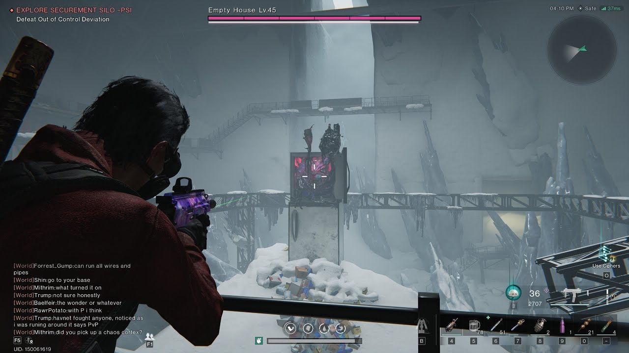 Once Human Silo PSI speed clear