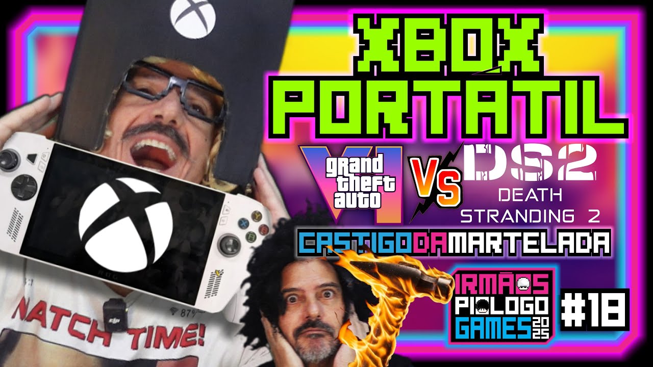 💣 XBOX Portátil, Gears Of Wars no PS5, GTA6, Death Stranding 2 e MARTELADA A CEGAS  IPGames 2025 #18