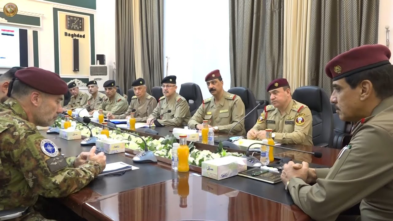 رئيس أركان الجيش يلتقي قائد بعثة حلف الناتو في العراق
