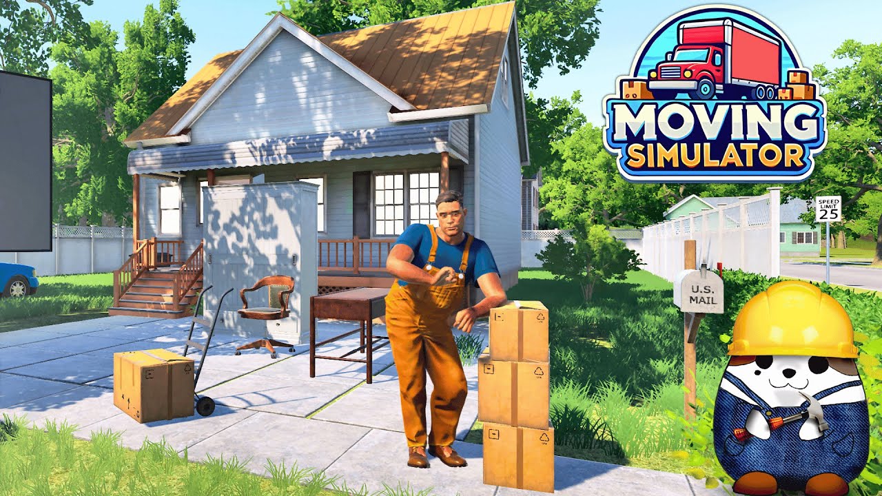Pack, Load and Drive in Moving Simulator Early First look!