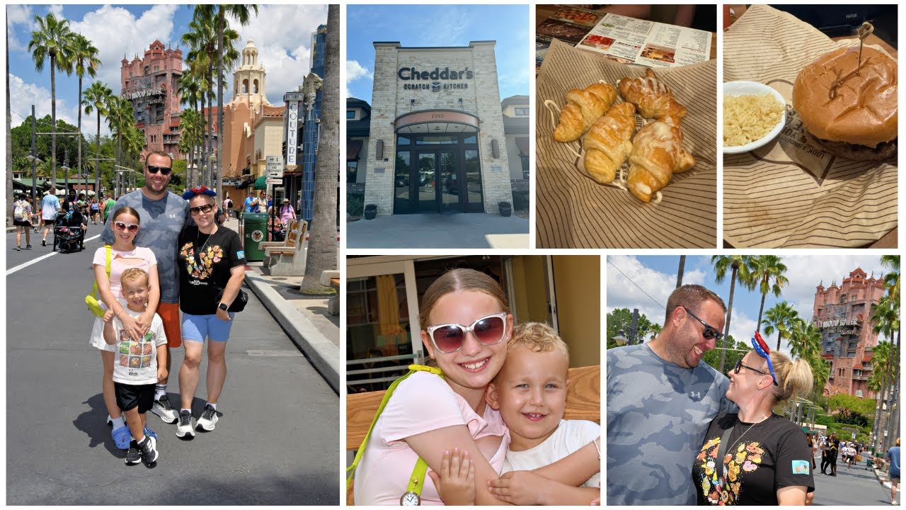 Orlando Florida Day 11 - Hollywood Studios, Epcot, Cheddars Crumbl Cookie