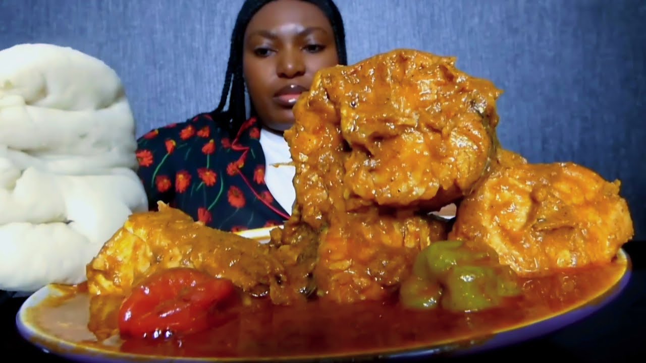 Готовьте и ешьте вместе со мной: рагу из рыбы банга с ямсом по-фуфу