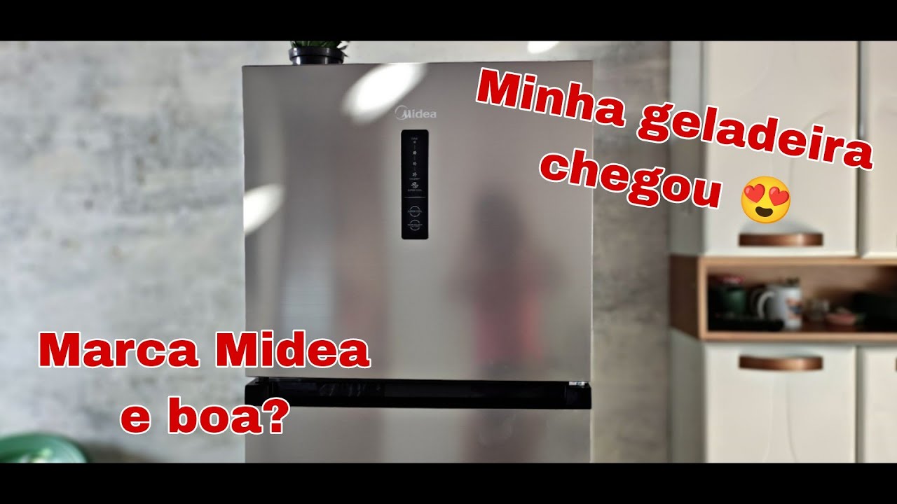 GELADEIRA MIDEA 347 L | como regular a temperatura| Geladeira Midea e boa| geladeira frost free