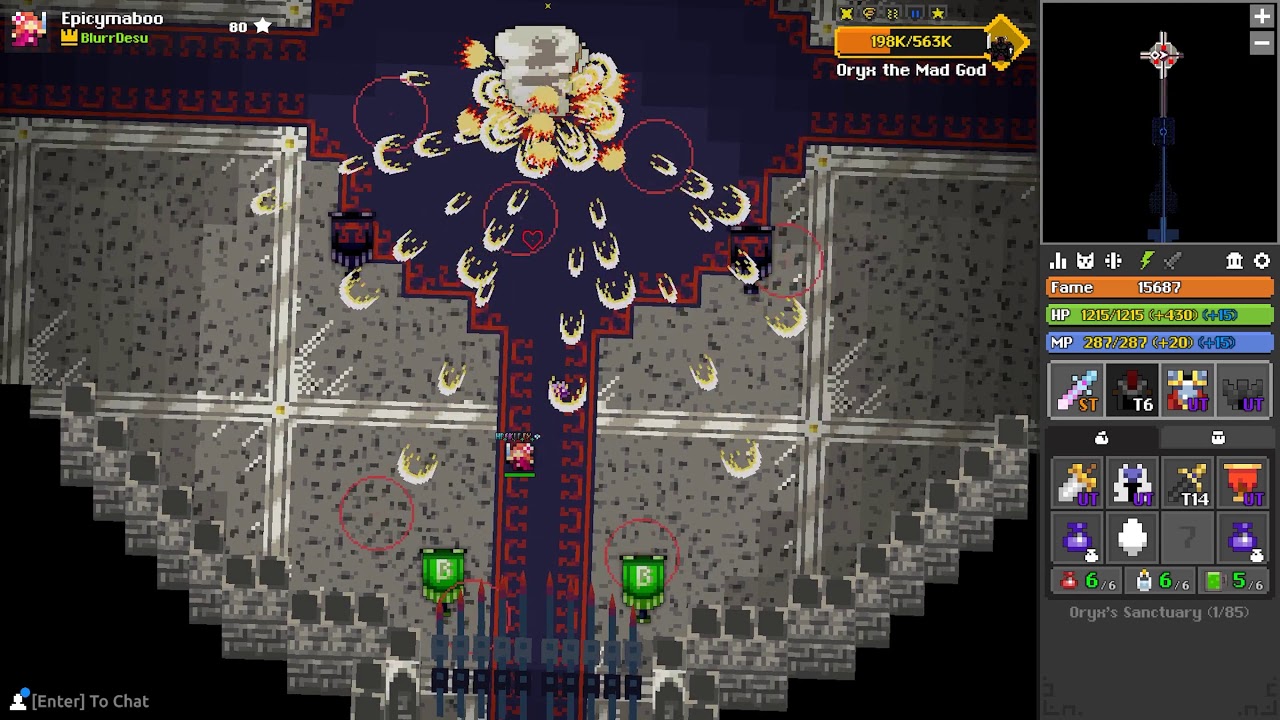 [RotMG] 4:01 Solo Oryx 3 Fight