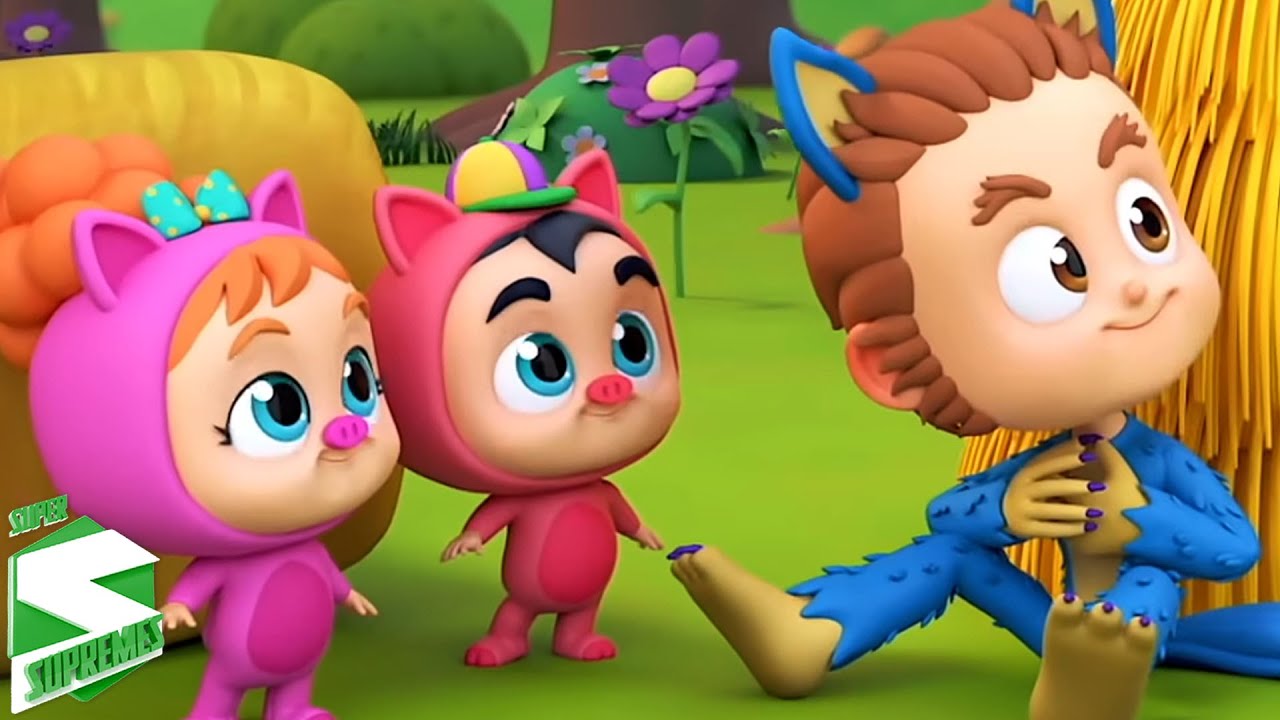 Tre Piccoli Porcellini + Di più Storie di Cartoni Animati per Bambini