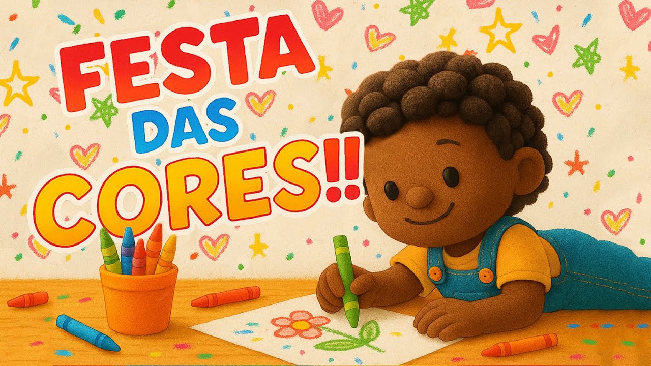 Festa das Cores - Música Infantil Aprendendo as Cores