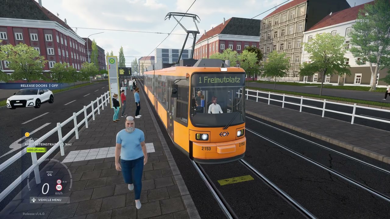 City Transport Sim - Line 1 / R2.2b / Hauptbahnhof - Freimutplatz
