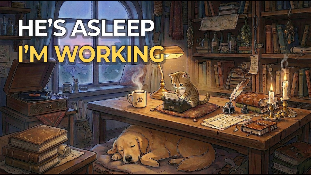 3 Hours Deep Focus Lofi | Study & Work Music (No Vocals)