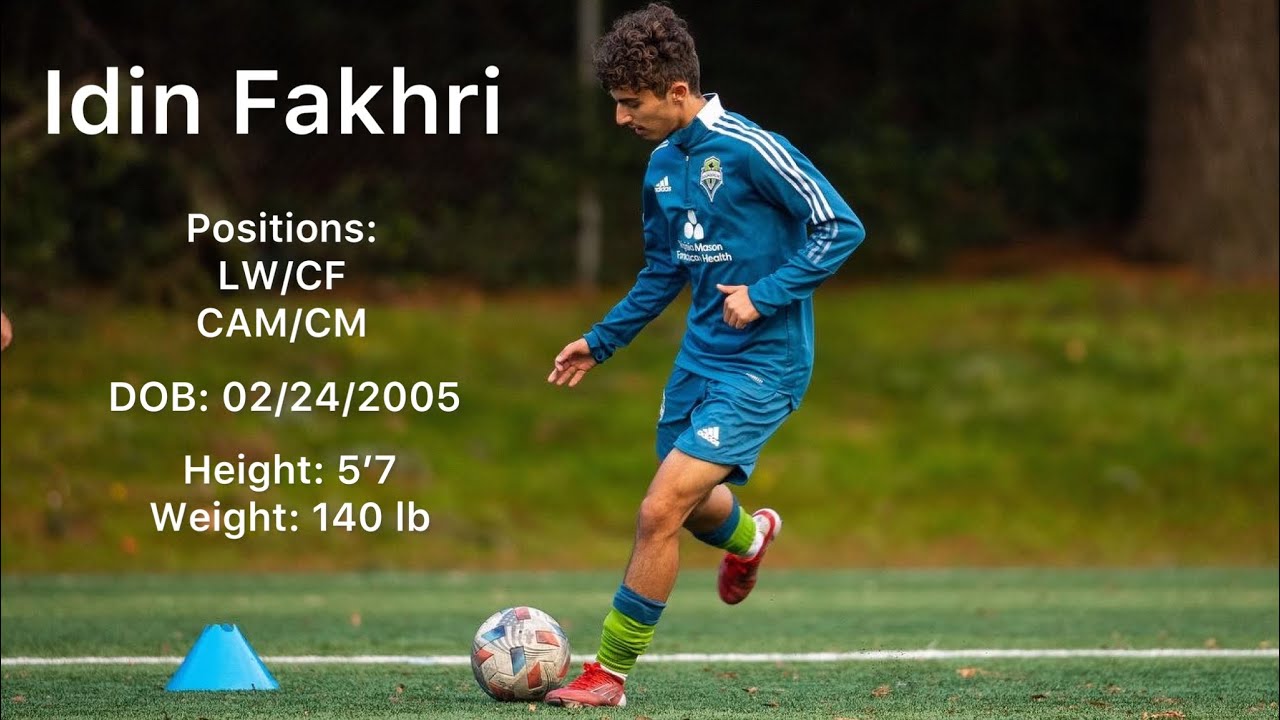Idin Fakhri Sounders Academy highlight video