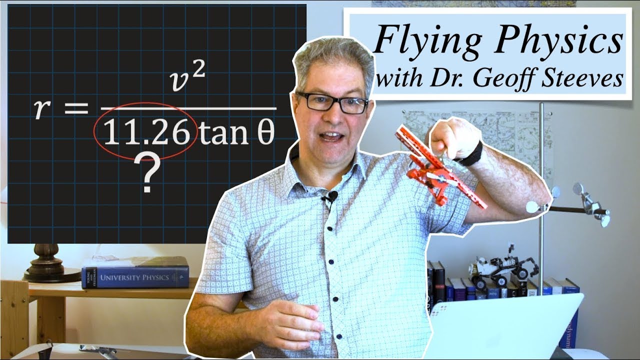 Flying Physics: The Turn Radius Equation (and an even better one).