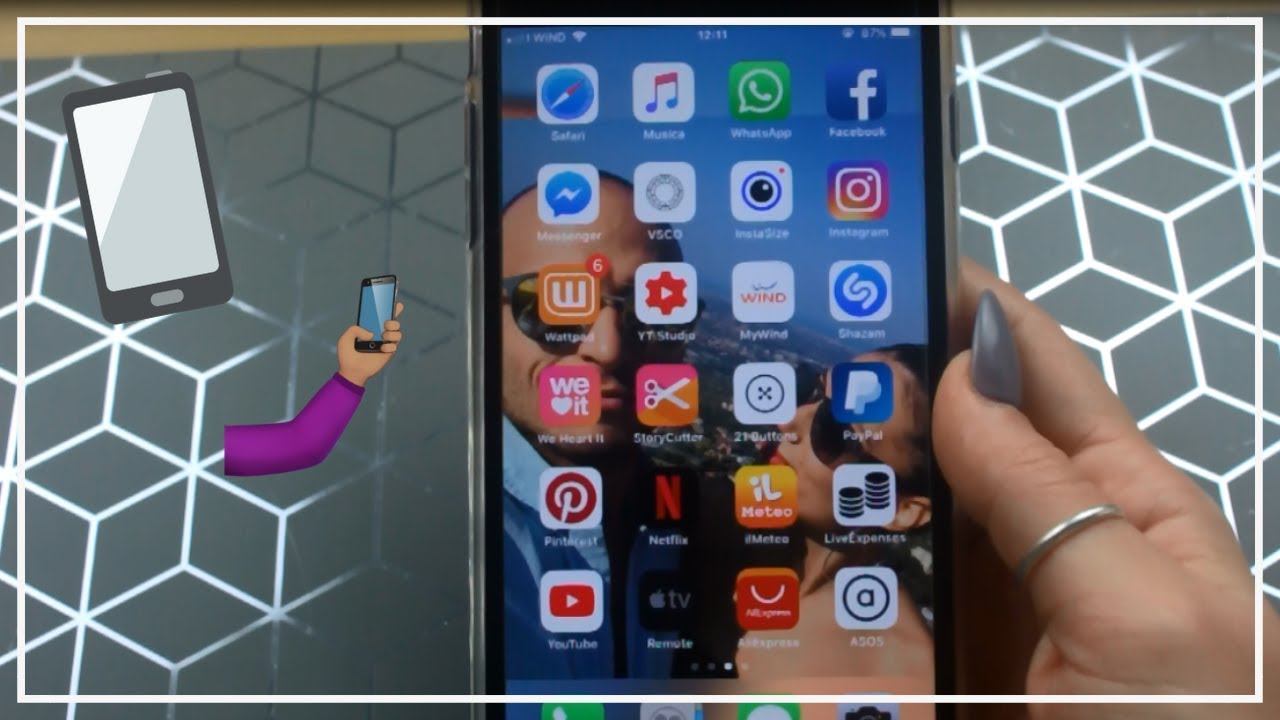 WHAT'S ON MY IPHONE 7 PLUS | APP UTILISSIMA PER LA SPESA!