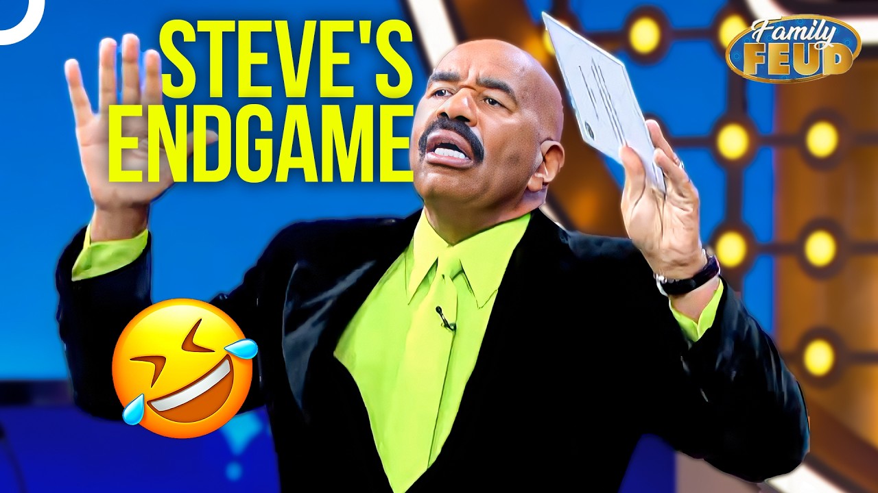 Funniest Moments That DESTROYED Steve’s Sanity | Family Feud Compilations