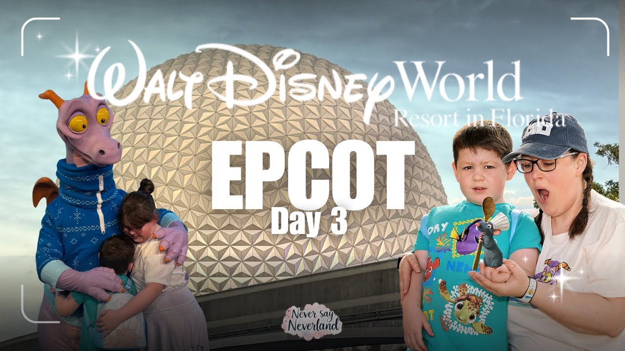 EPCOT Day Vlog | Sensory Friendly Disney World Day via Skyliner | Caribbean Beach Resort