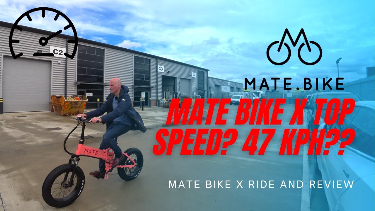 47kph Mate Bike X 750w Electric Bike: Maxed Out, Unlocked, and Ready to Ride