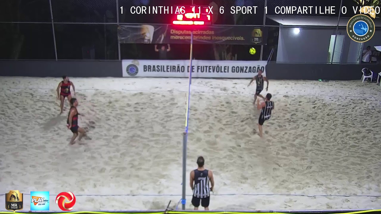 corintians x sport - Brasileir&atilde;o de futev&ocirc;lei Gonzag&atilde;o 2020