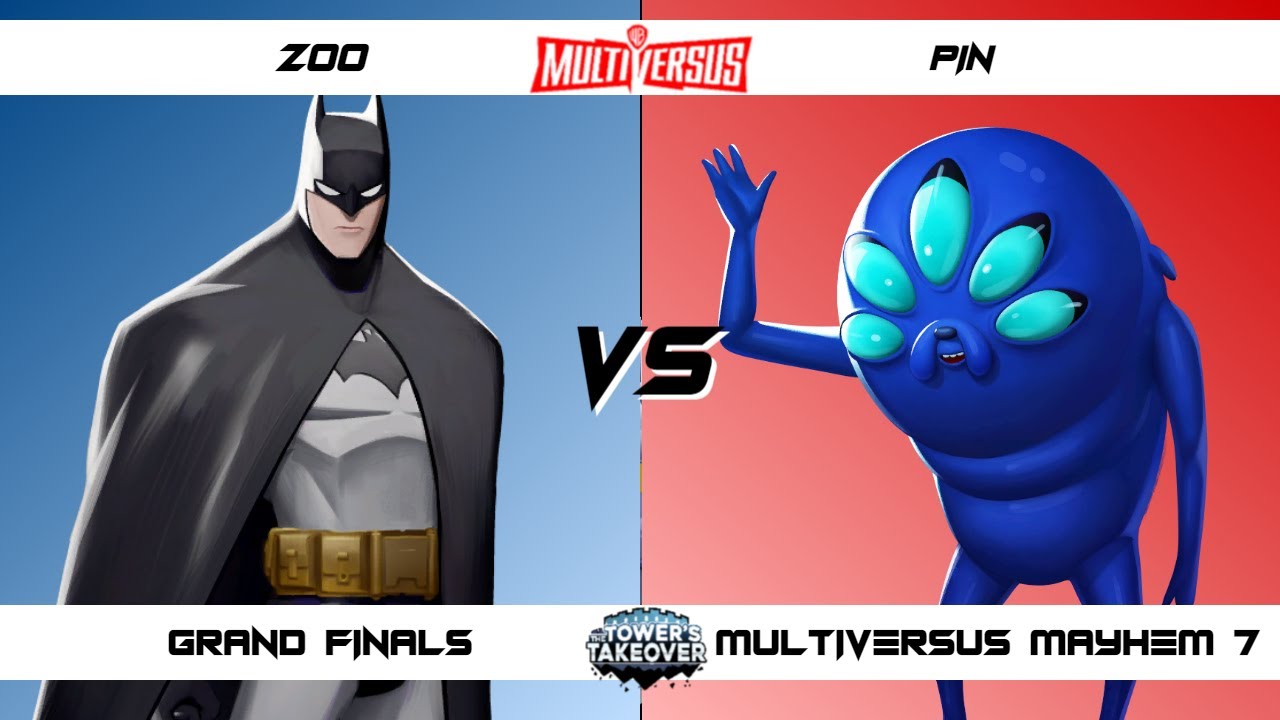 MultiVersus Mayhem 7 GRAND FINALS Zoo (Batman) vs Pin (Jake) MultiVersus Tournament