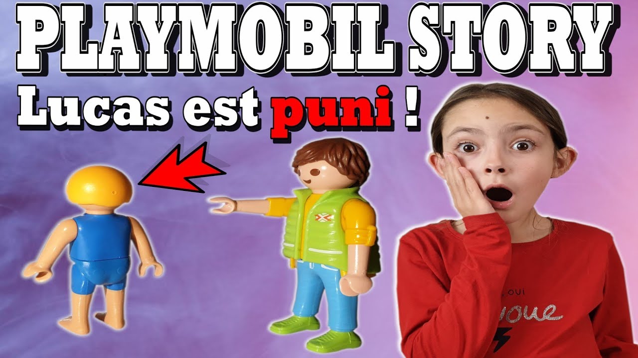 PLAYMOBIL STORY : Lucas est puni, il répond à ses parents !