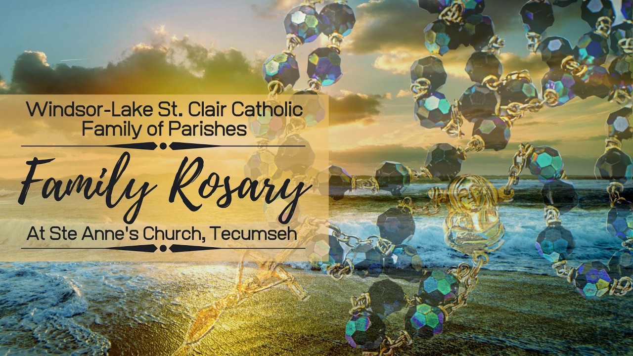 Family Rosary, March 2nd, 2026 Joyful Mysteries with Fr. Matt (pre-recorded)