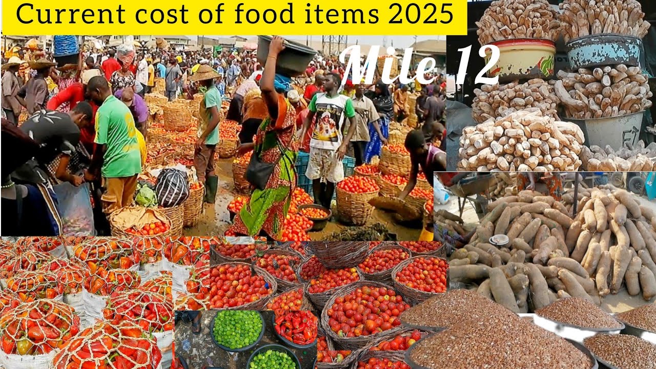 ТЕКУЩАЯ СТОИМОСТЬ ПРОДУКТОВ ПИТАНИЯ В ЛАГОСЕ, НИГЕРИЯ 🇳🇬 Январь 2025 💥 Стоимость жизни в Лагосе в...