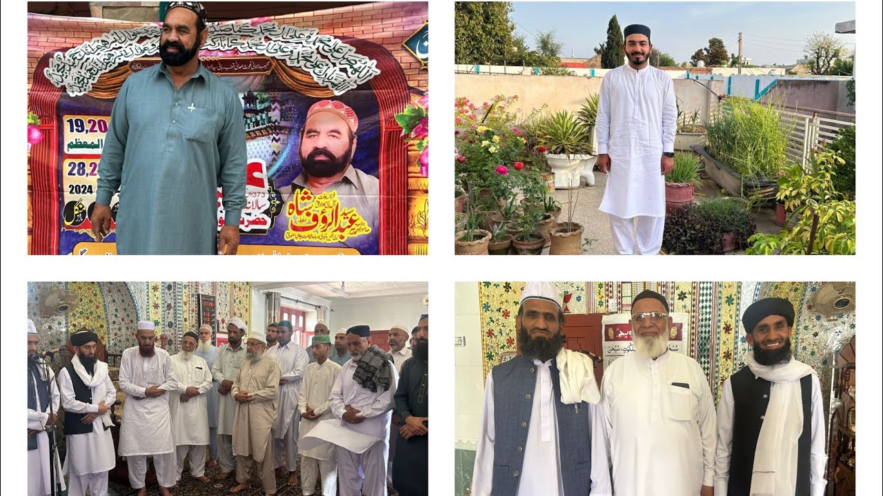 Went to Dewan e Hazoori-Syed Abdul Rauf Shah- tour of Rummat village & jummah namaz Chattroh Bazaar