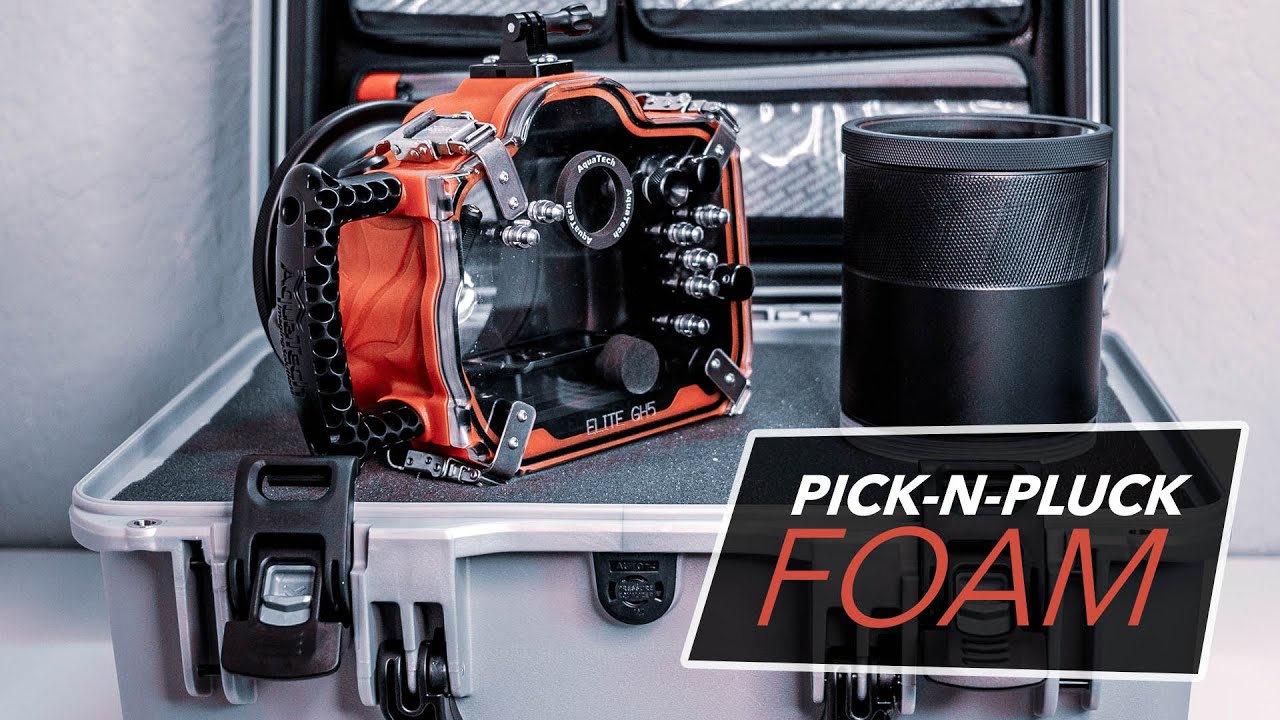 Comprehensive Pick-N-Pluck Foam Setup Tutorial | Nanuk 933 Case + Aquatech Elite Water Housing