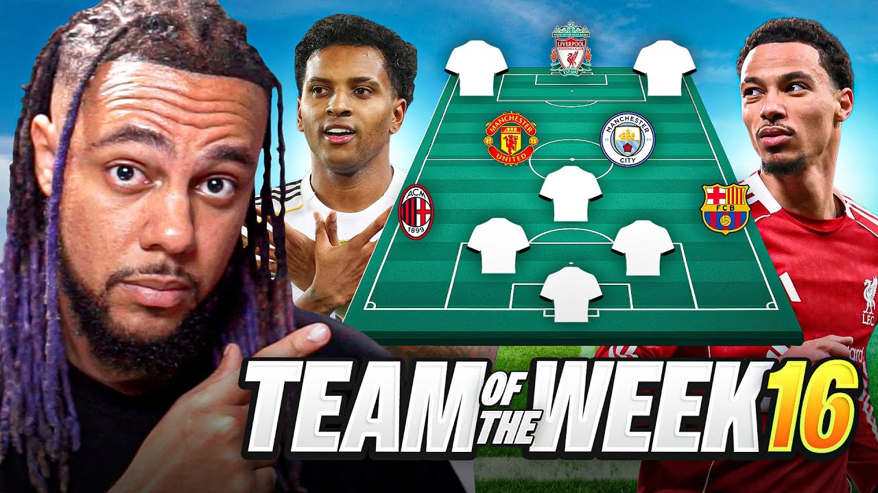 World Team of the Week 16 🌍 ft. Ekitike + Rodrygo?! 🔥