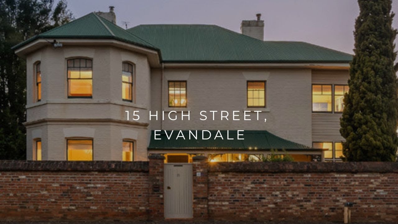 Michael Dearsley & Tom Harrison Present | 15 High Street, Evandale