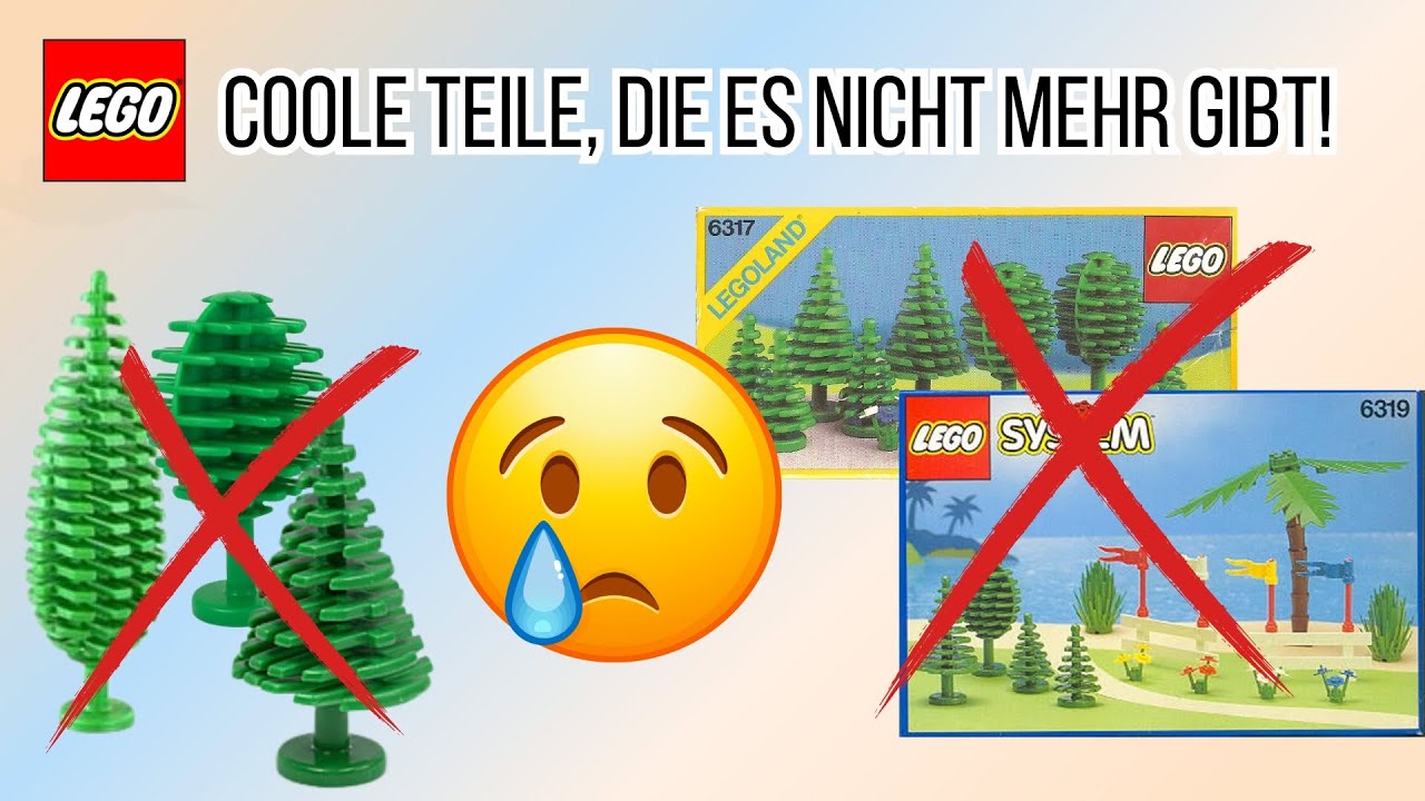 Diese genialen Bäume und Pflanzen gibt es bei Lego nicht mehr!