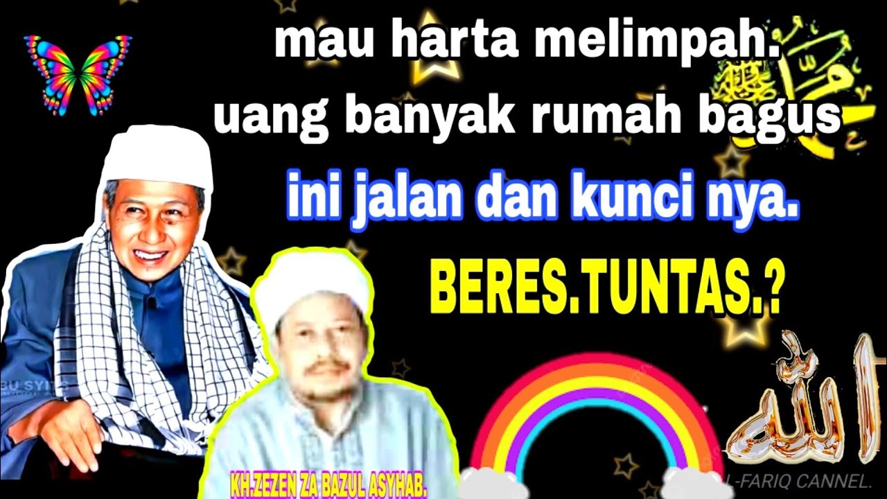 KUNCI SUKSES !! INTAN MUTIARA YG SANGAT BERHARGA DI SURAT ALFATAH AYAT 6.-KH ZEZEN ZA BAZUL ASYHAB
