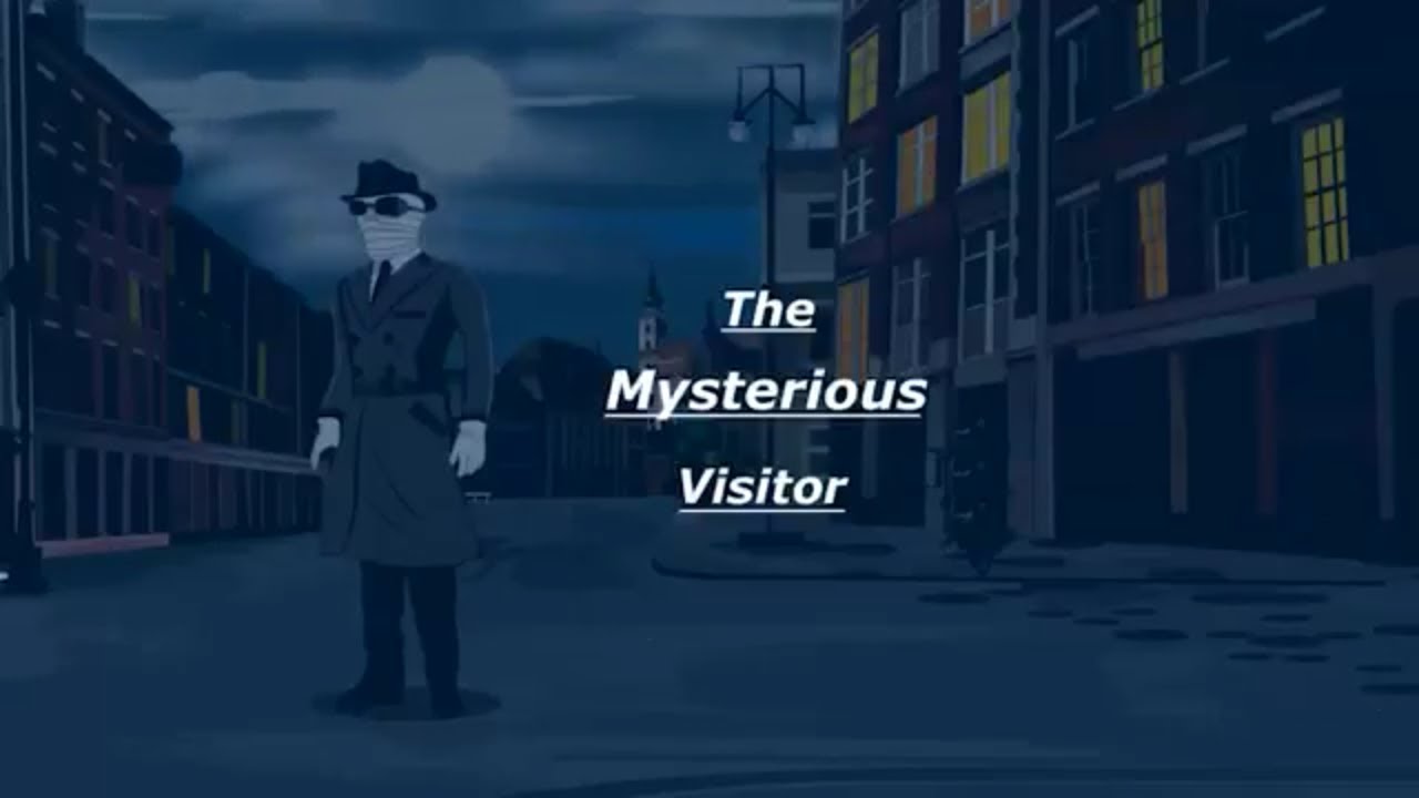 #TheInvisibleMan.                          The Mysterious Visitor - English Reader story