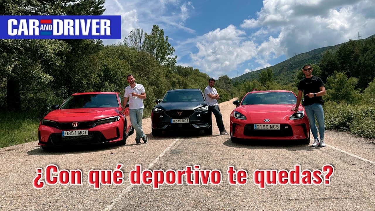 Cupra Formentor VZ vs. Honda Civic Type R vs. Toyota GR86: toca disfrutar | Car and Driver España