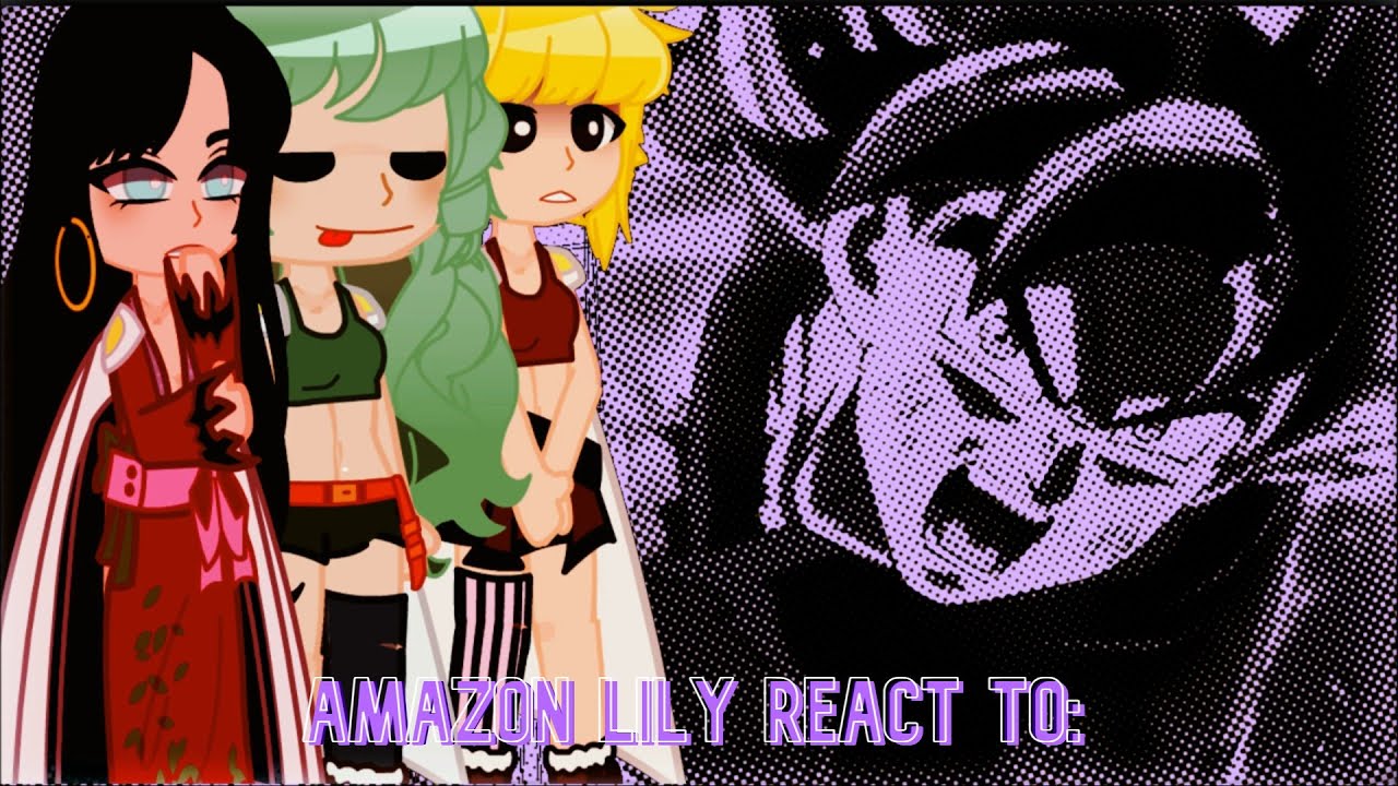 🏝Amazon Lily (before Luffy) react to 🏝 || 🧡Goku🧡 || [1/2] || JGachaYTx