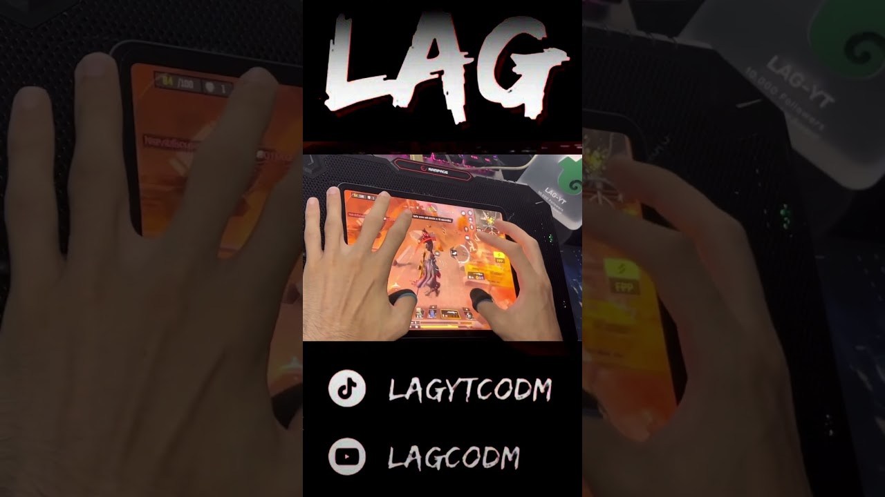 COD Mobile Handcam Gameplay! 🔥 Do You Play on iPad or Phone? How Many Fingers? 🖐️ #CODMobile #codm