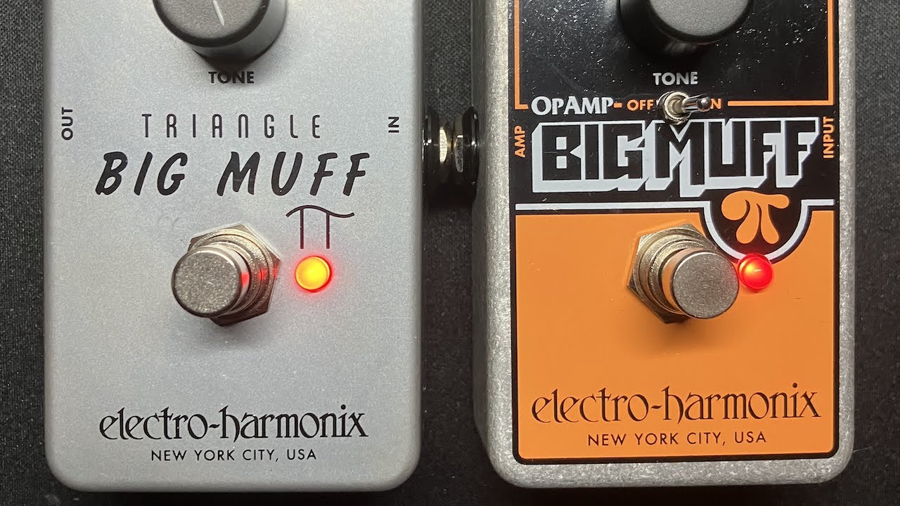 BIG MUFF comparison Triangle PI vs OP-AMP PI